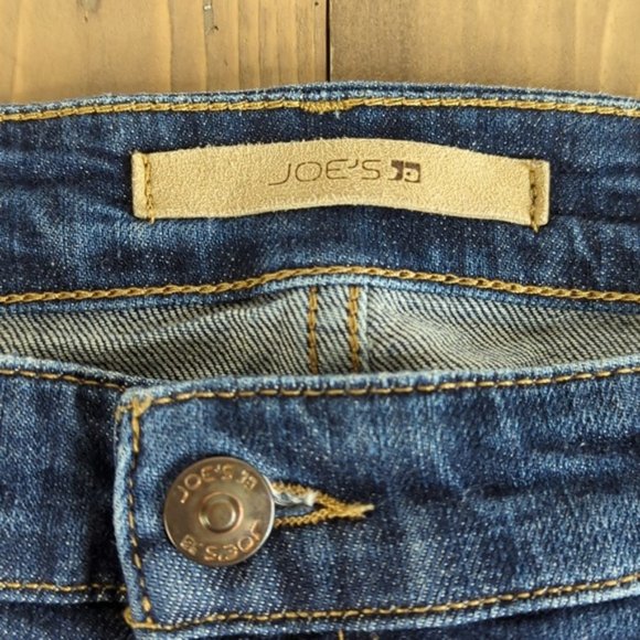 Joe’s Jeans Distressed Ripped Knee Aveline Skinny Ankle Jeans 31W - Picture 2 of 12